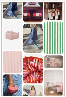 Valentine's Day mood board — fashion and lifestyle
