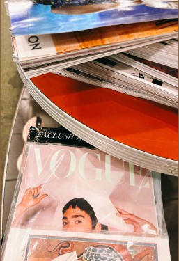 Magazine styling — Vogue and editorial spreads