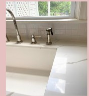 Bathroom fixture detail