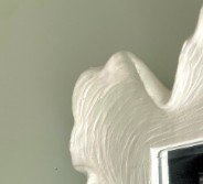 Girls Vanity Restoration — carved wall decoration