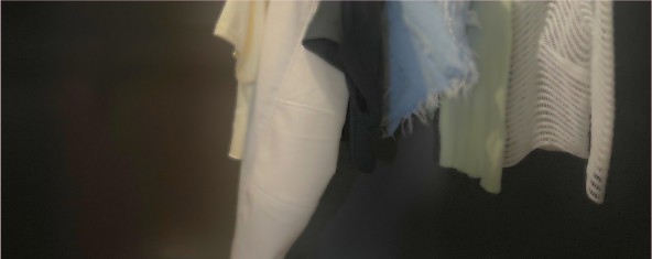 Styling detail — clothing rack